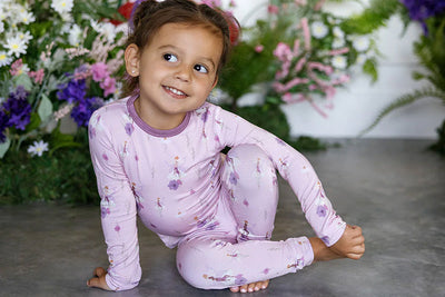 Cozy Bamboo Long Sleeve Pajama Sets Are a Toddler’s Dream