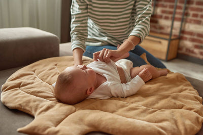 Falling for Neutrals in the Softest Bamboo Baby Clothes